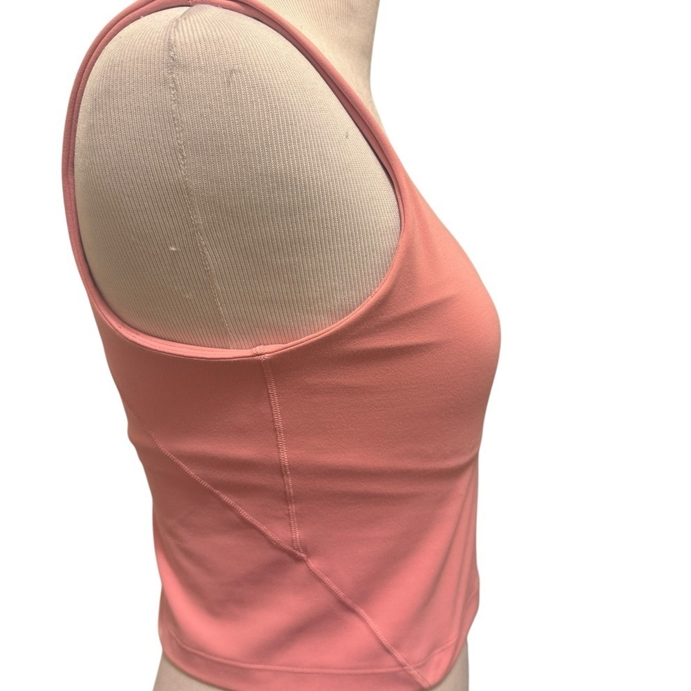 Lululemon Pink Athletic Tank Top with attached sport bra - Picture 5 of 8